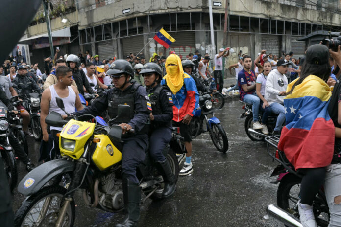 VENEZUELA-ELECTION-VOTE-AFTERMATH-PROTEST