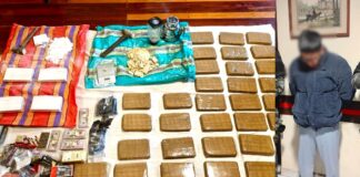 Operativo en Cuenca deja 8 detenidos por delincuencia organizada