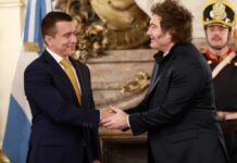 Daniel Noboa y Javier Milei se reunieron en Argentina; estos fueron los temas centrales