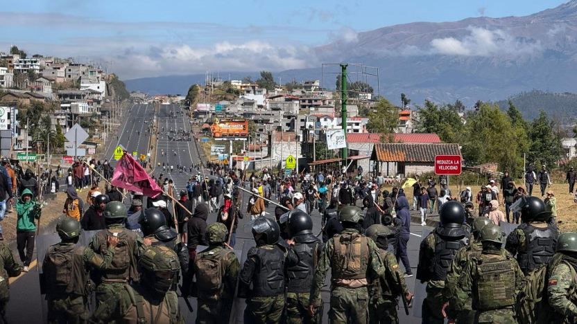 Sube a dos fallecidos tras los enfrentamientos registrados durante el paro nacional en Ecuador