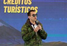 El presidente Daniel Noboa frenó sus actividades públicas en la Sierra tras la prolongación del paro