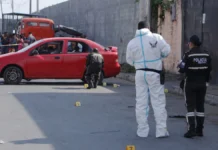 Ecuador cierra el primer trimestre de 2026 con 1 857 asesinatos y un promedio de 24,1 casos diarios
