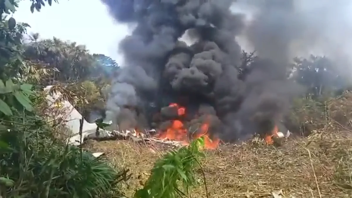 Avión militar Hércules se accidentó durante el despegue en Putumayo, Colombia