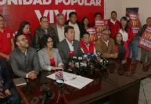Unidad Popular califica de fraude su cancelación y asegura que presentarán medidas ante organismos internacionales