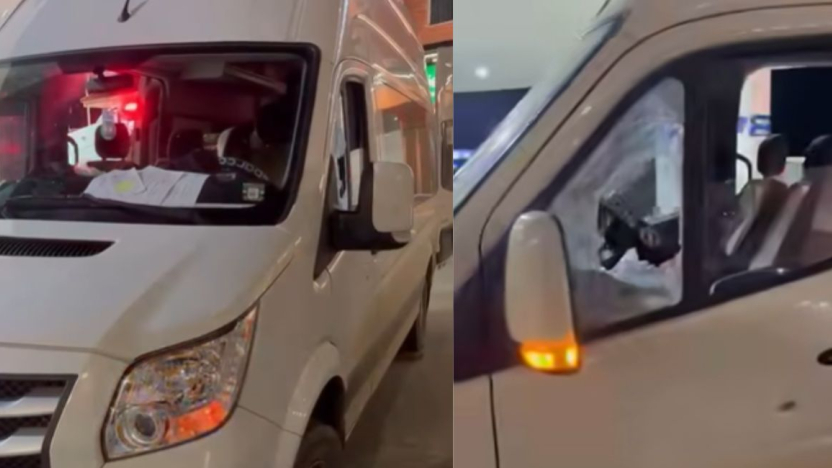 Buseta con pasajeros sufre asalto armado en la ruta Guayaquil-Cuenca, el conductor resultó herido