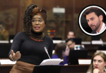 Paola Cabezas presenta queja en contra de Niels Olsen, presidente de la Asamblea, por llamarla «serpiente»
